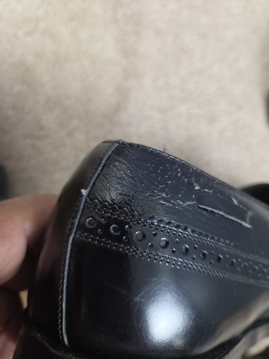 Men\'s Black Leather Tassel Loafers main image 4